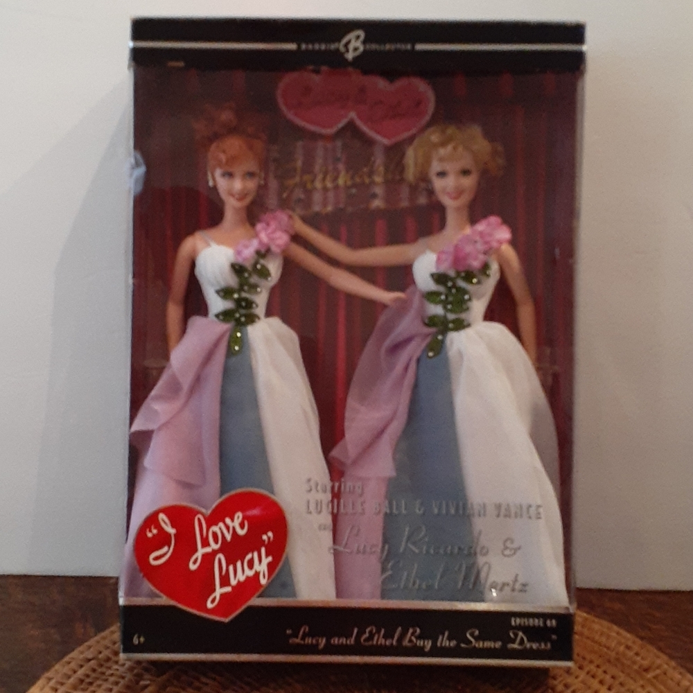 NIB: Vtg I Love Lucy Barbie Collectable